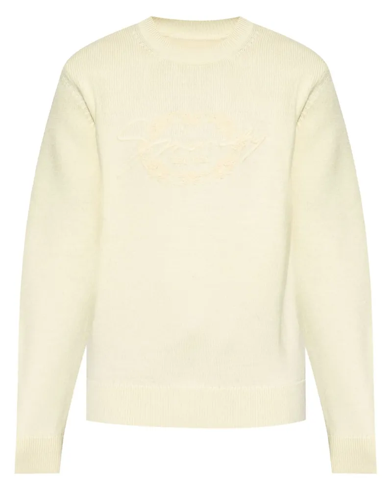 Givenchy Pullover mit Logo-Stickerei - Nude Nude