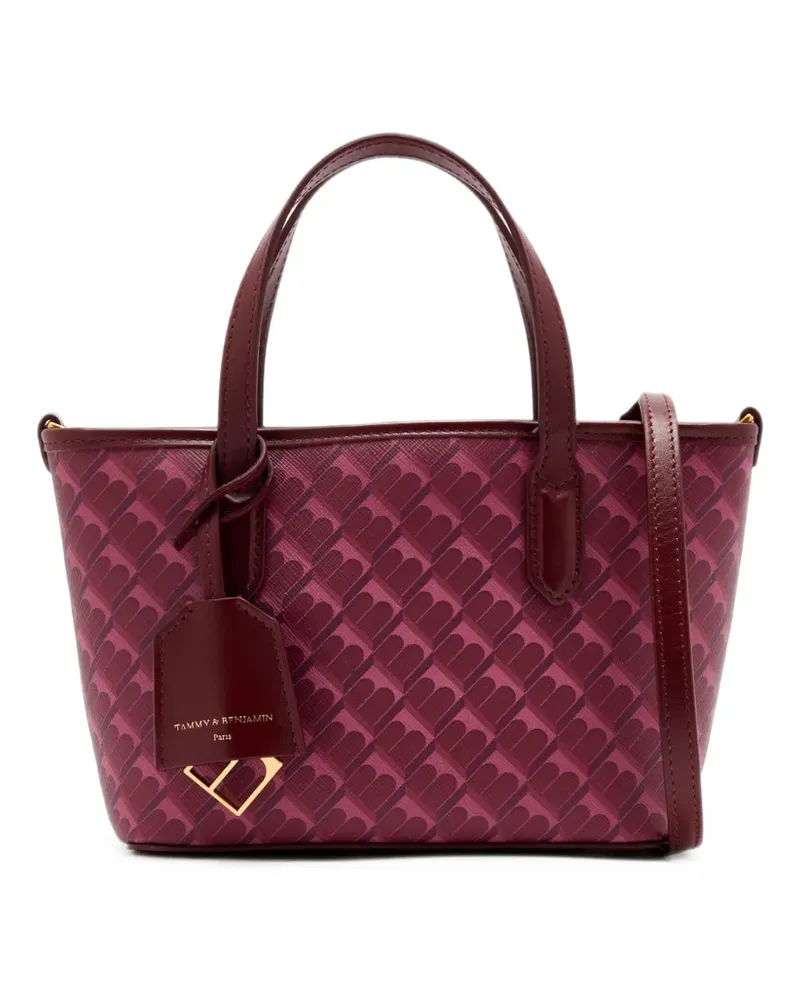 Tammy & Benjamin nano Shoppwe tote bag - Rot Rot