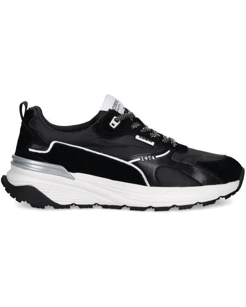 Iceberg Sneakers mit Einsätzen - Schwarz Schwarz