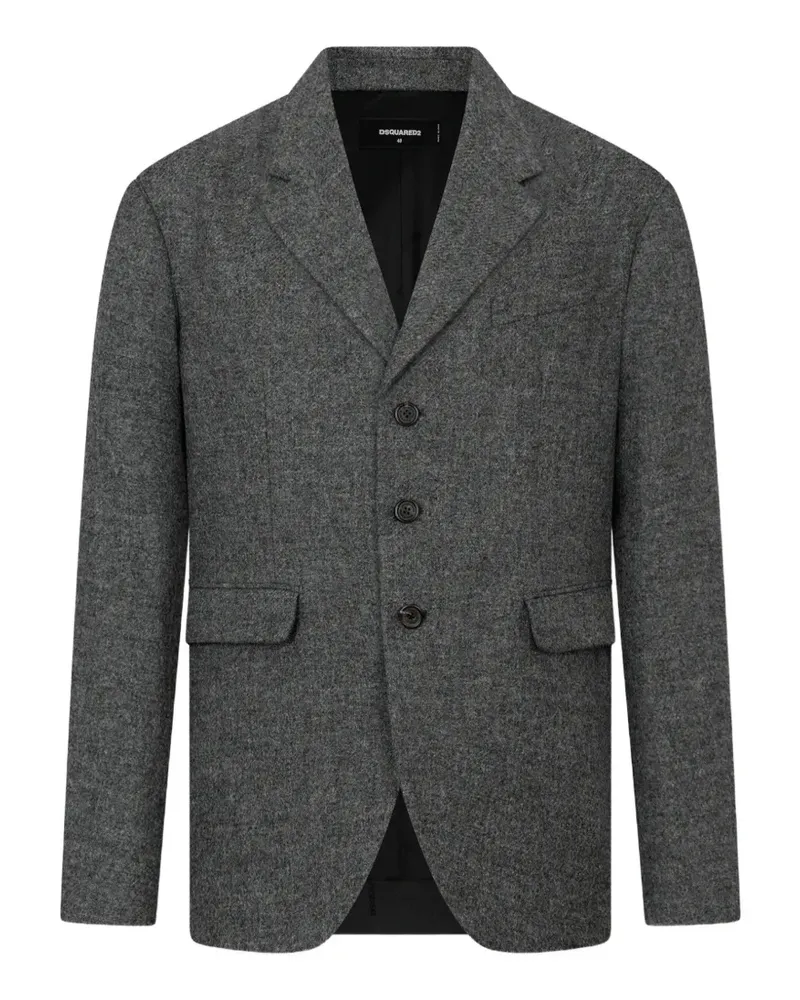 Dsquared2 Tweed2 Osaka Blazer - Grau Grau