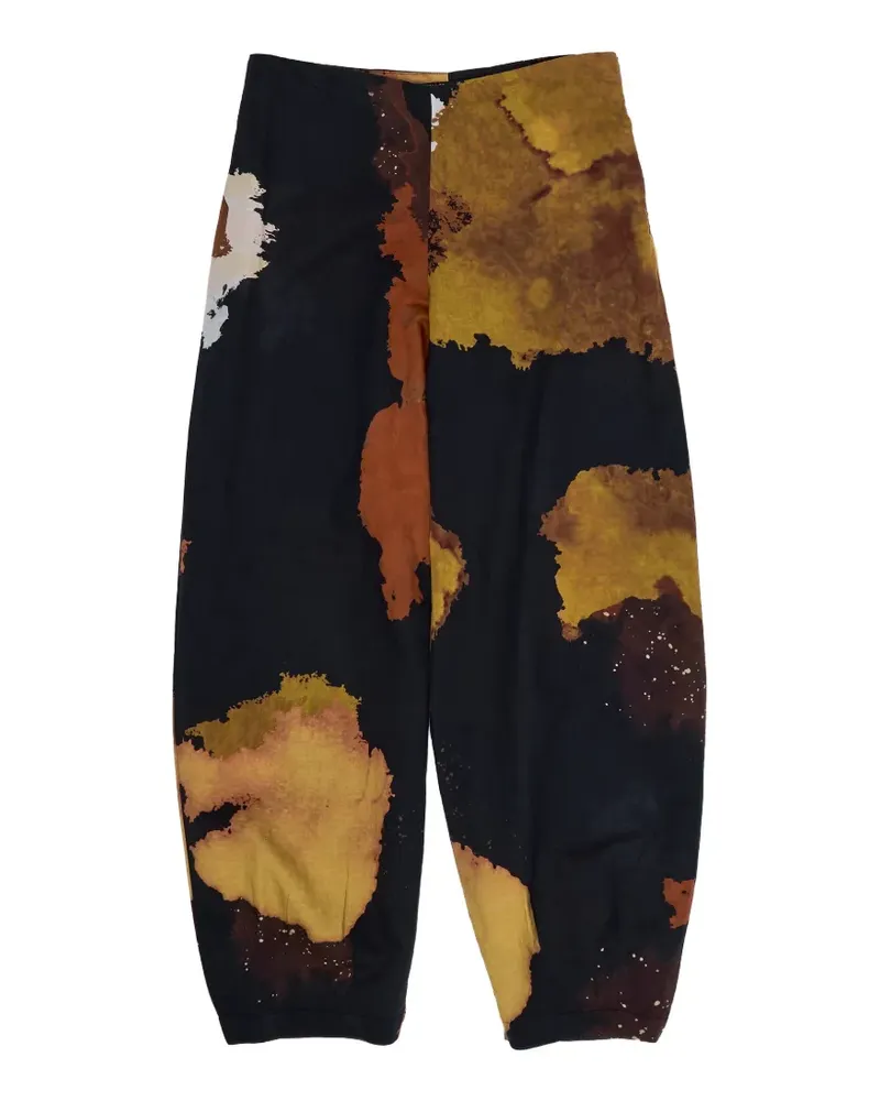 BIMBA Y LOLA blot print trousers - Schwarz Schwarz