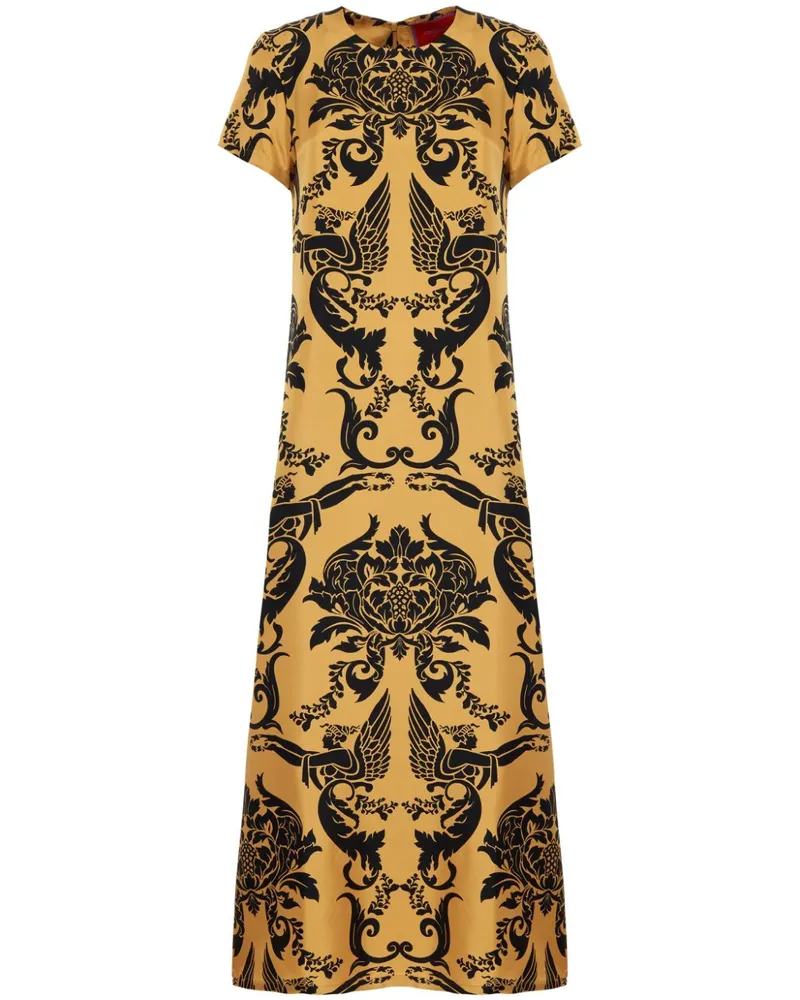 La DoubleJ Swing' Kleid - Gold Gold