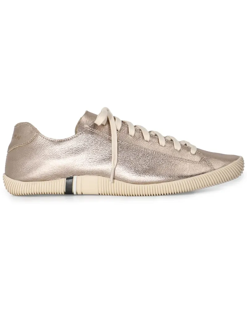 Osklen Arpoador Sneakers im Metallic-Look - Nude Nude