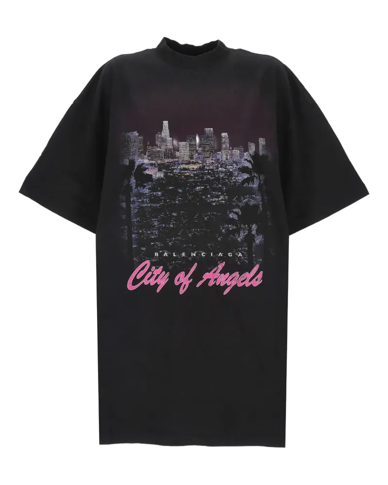 Balenciaga City of Angels T-shirt - Schwarz Schwarz