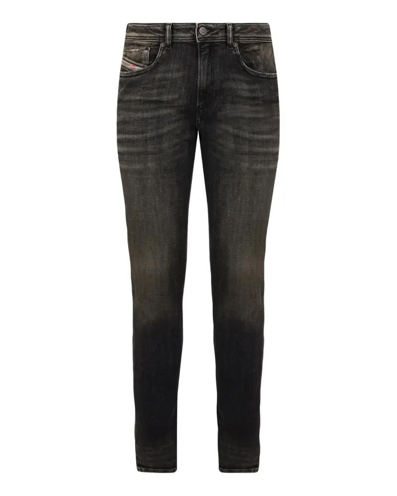 Diesel faded skinny-fit jeans - Grau Grau