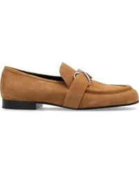 Proenza Schouler Loafer mit Monogramm Braun