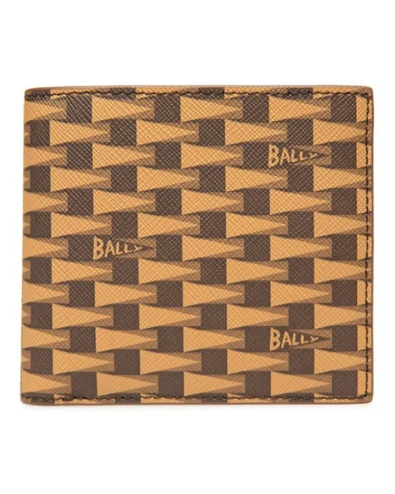 Bally Pennant Portemonnaie - Braun Braun