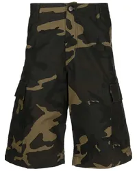 Carhartt WIP Cargo-Shorts mit Camouflage-Print Grün