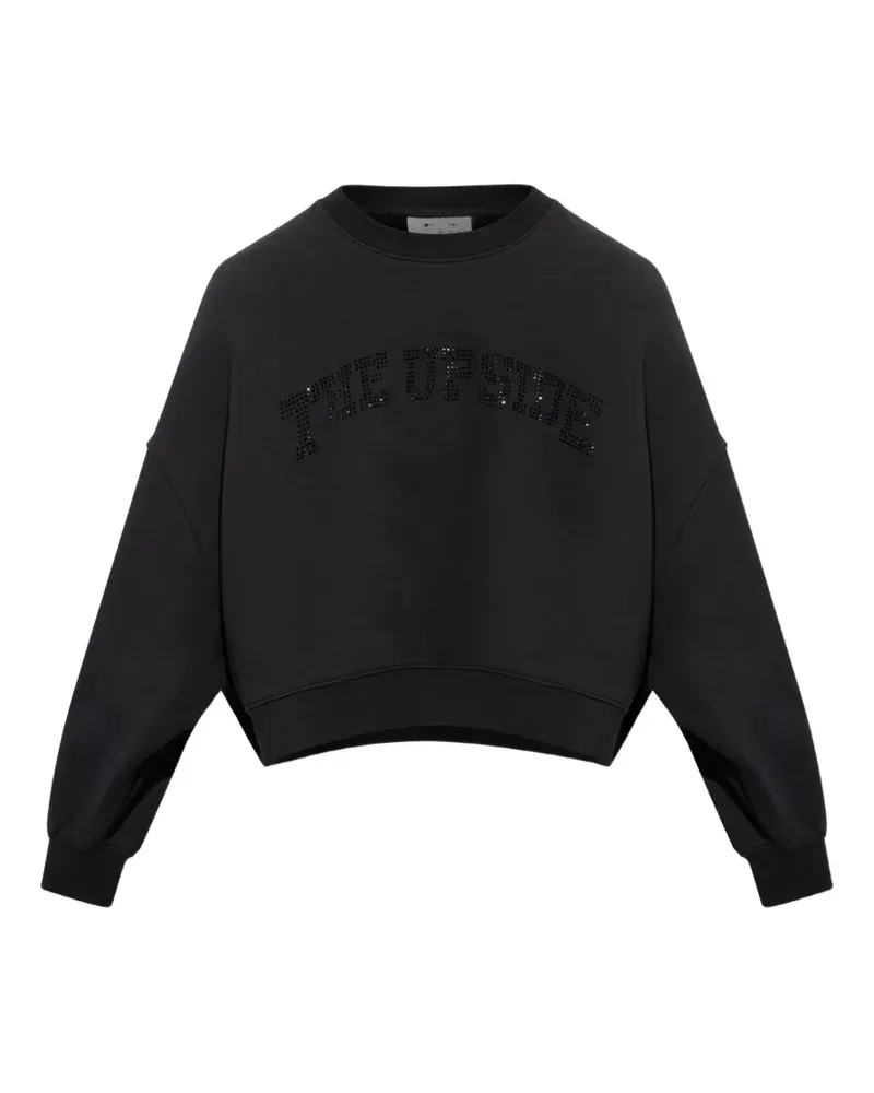 The Upside Paloma crystal-embellished sweatshirt - Schwarz Schwarz