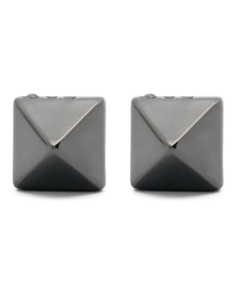 Eddie Borgo Pavé Pyramid ring - Schwarz Schwarz