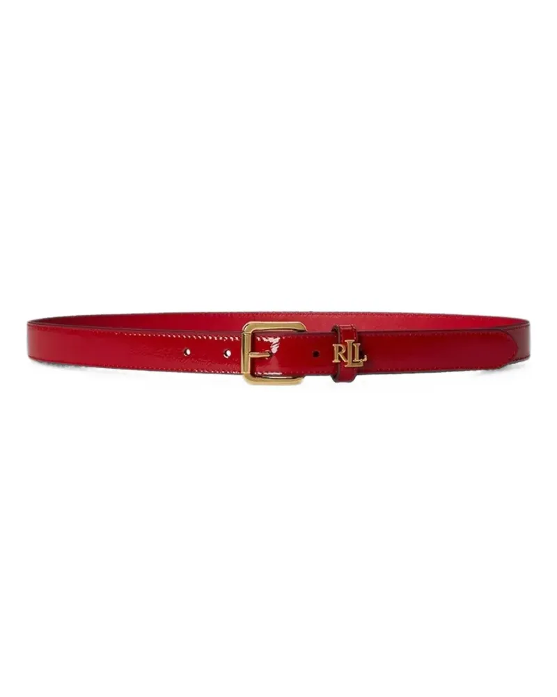 Ralph Lauren Handtasche mit Logo-Schild - Rot Rot