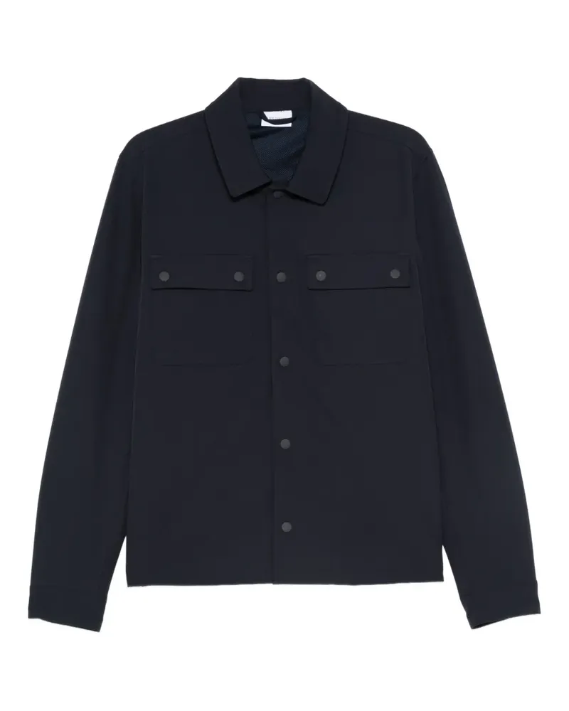 LES DEUX Jacke mit doppelter Tasche - Blau Blau
