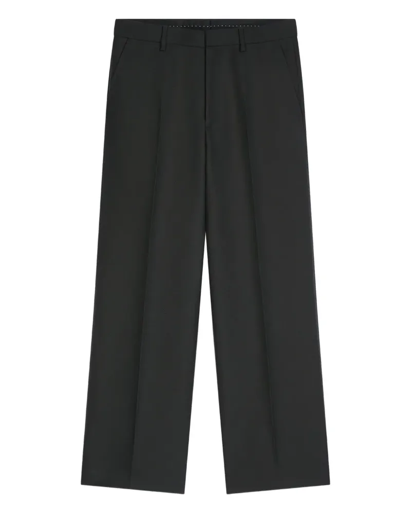 Dries van Noten Klassische Hose - Schwarz Schwarz