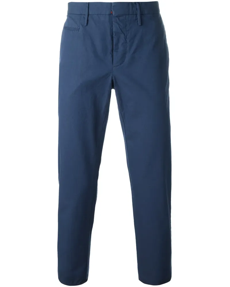 Incotex Schmale Hose - Blau Blau