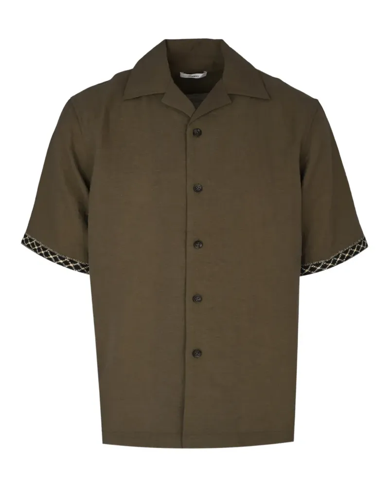 COMMAS Resort bowling shirt - Grün Grün