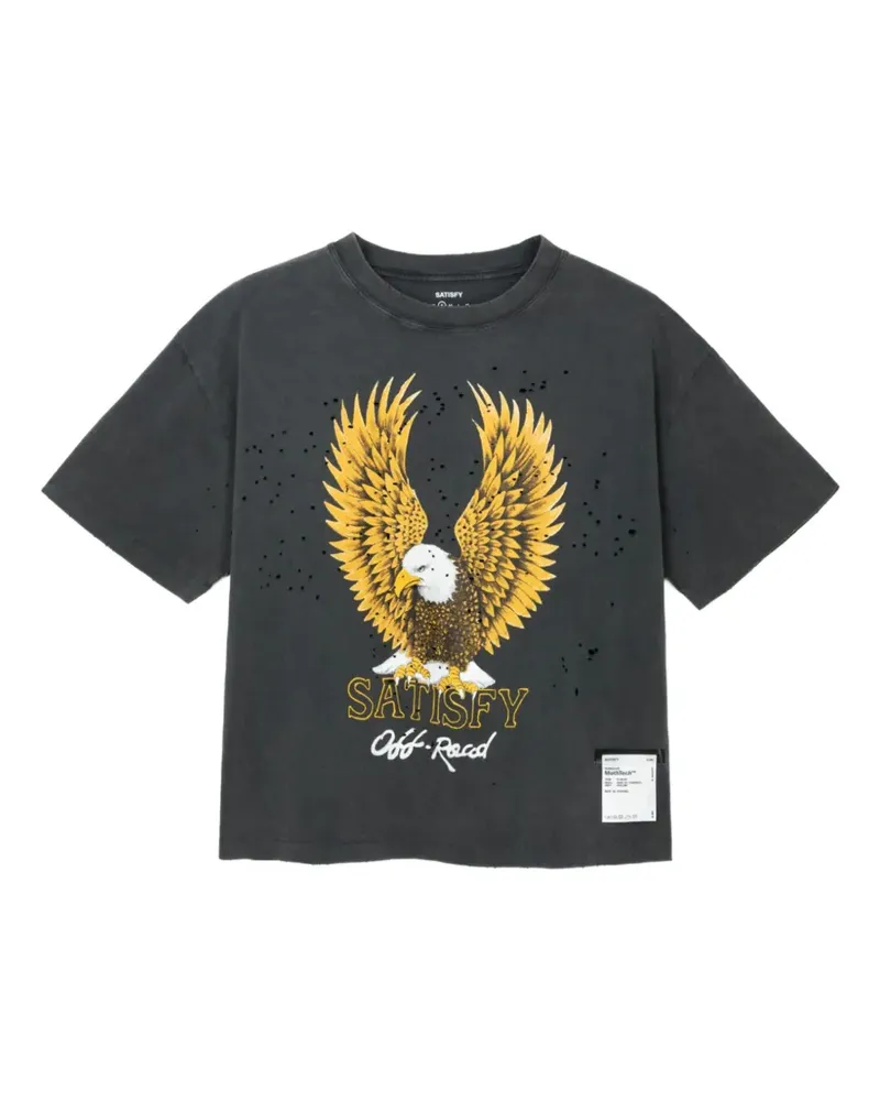 Satisfy MothTech™ T-shirt - Schwarz Schwarz