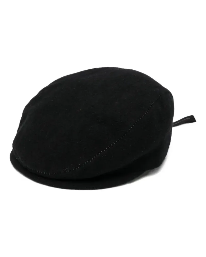 forme d'expression Hut mit Ziernähten - Schwarz Schwarz