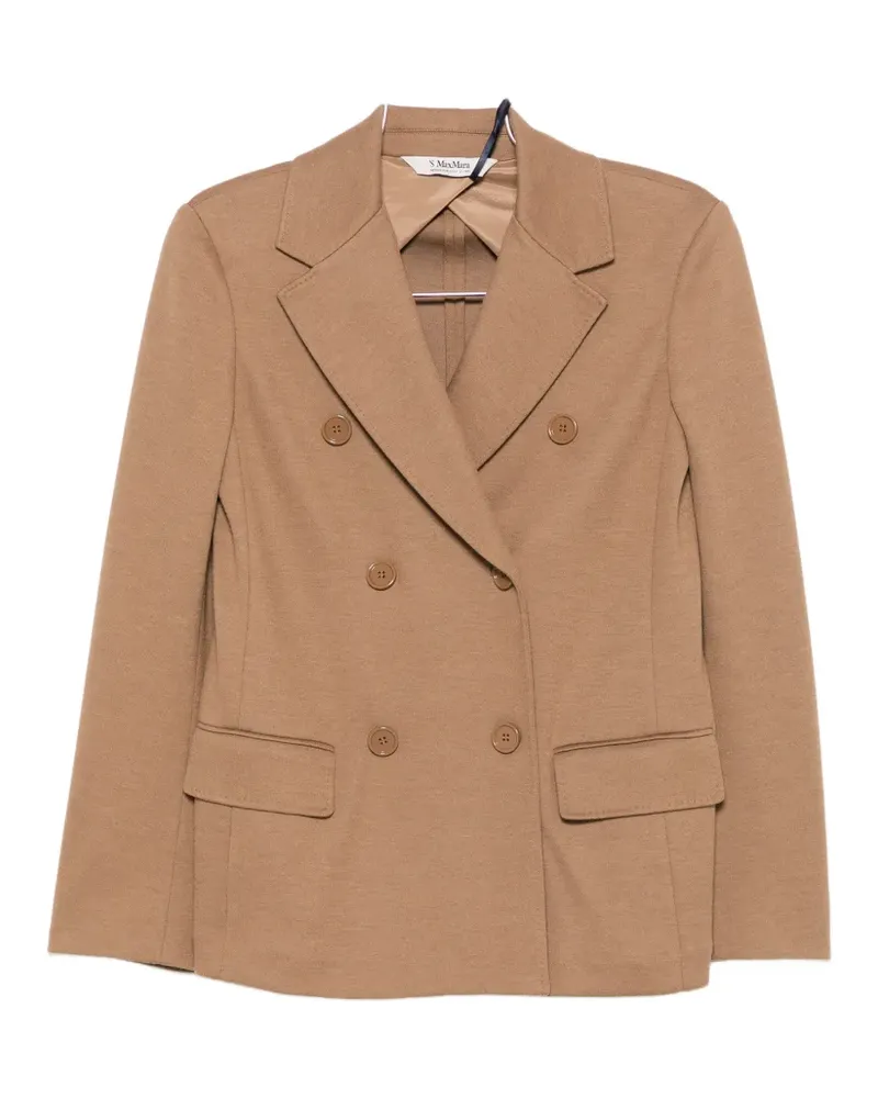 Max Mara Doppelreihiger Blazer - Braun Braun