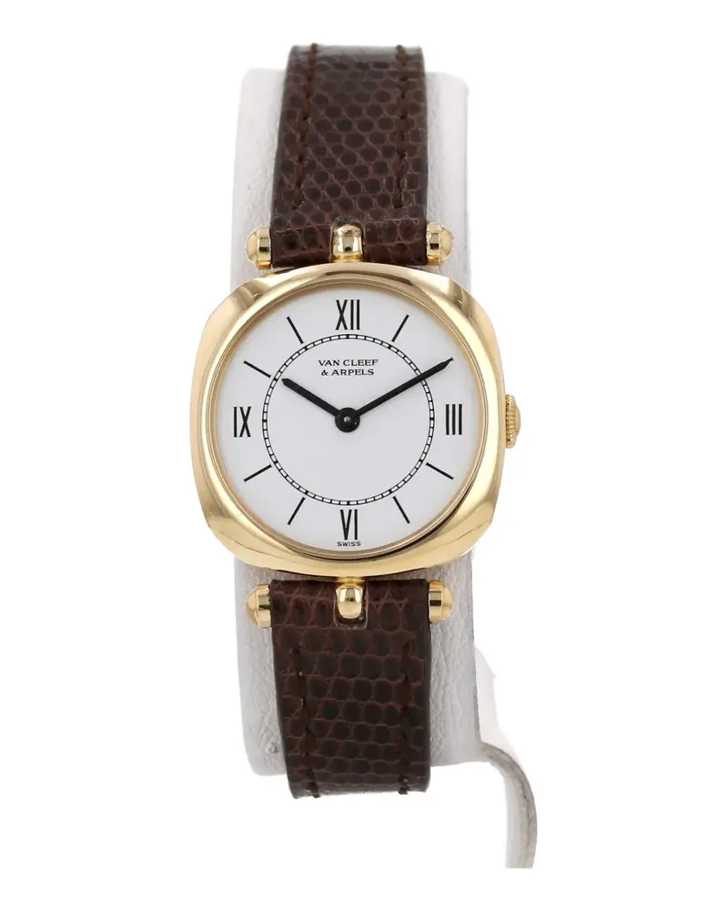 Van Cleef & Arpels 1980s La Collection 25mm watch - Weiß Weiß