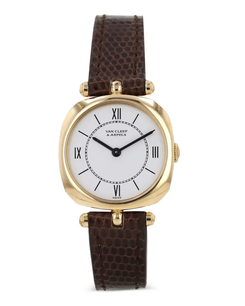 Van Cleef & Arpels 1980s La Collection 25mm watch - Weiß Weiß
