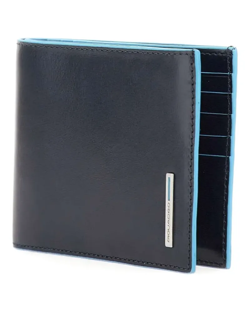 Piquadro Klassisches Portemonnaie - Blau Blau