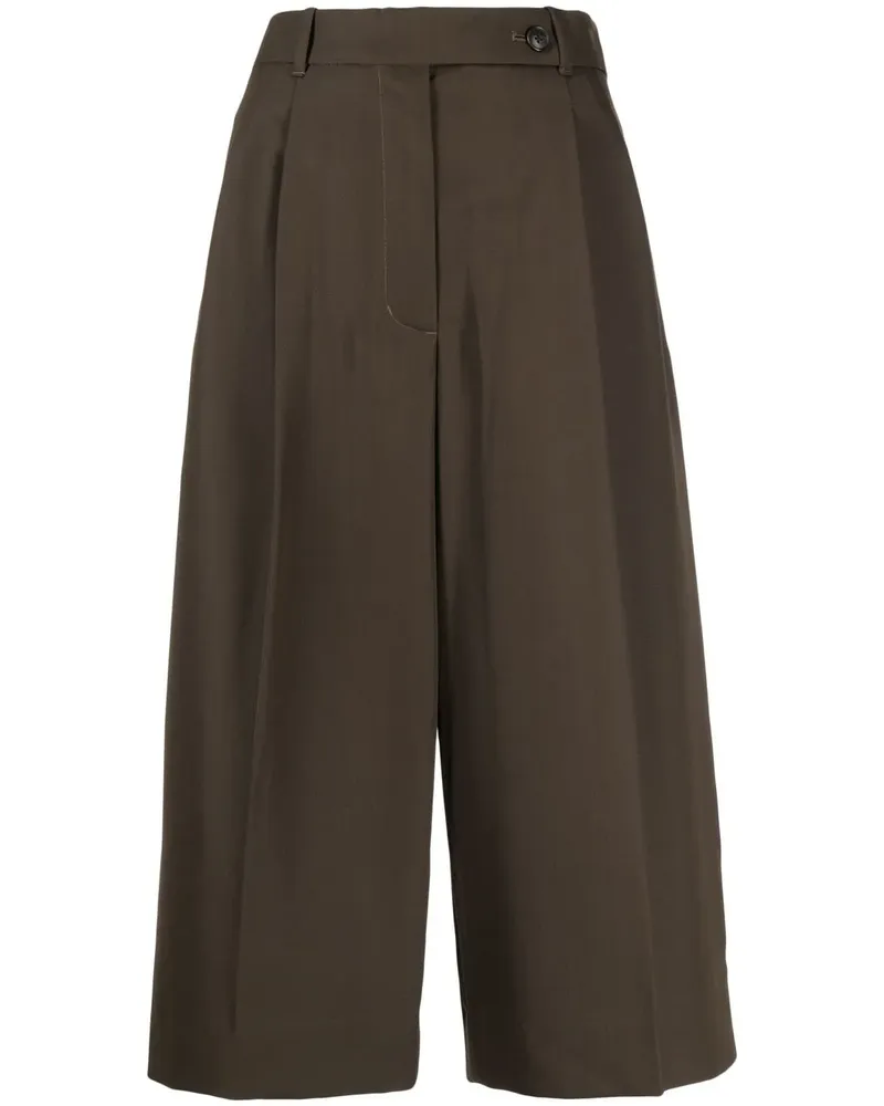 3.1 phillip lim Cropped-Hose mit Gürtel - Grün Grün