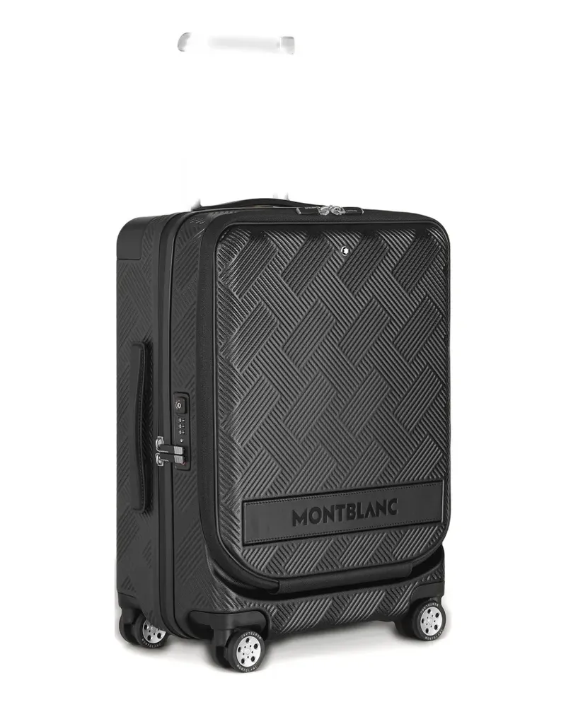 Montblanc pocket textured cabin trolley - Schwarz Schwarz