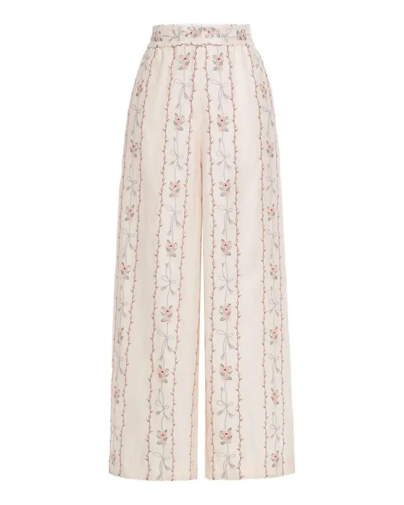 AGUA BENDITA Tota Navegante trousers - Nude Nude
