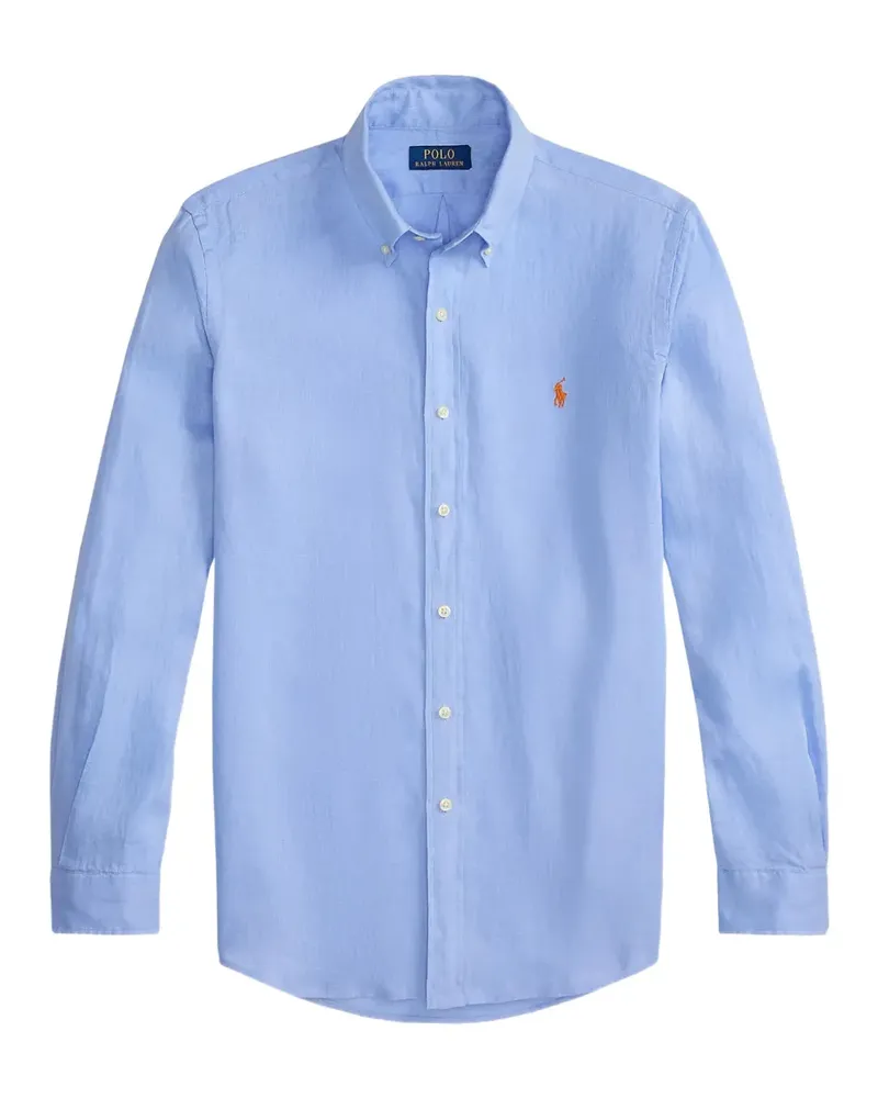 Ralph Lauren Poloshirt mit Polo Pony - Blau Blau