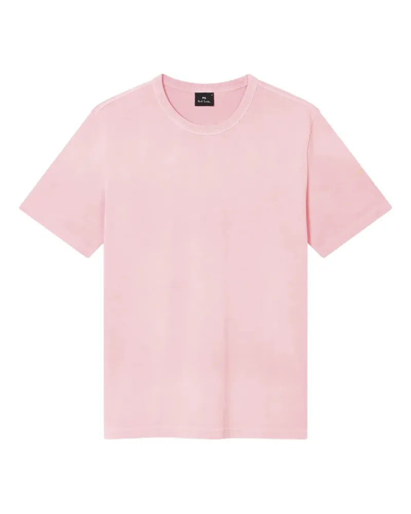 Paul Smith T-Shirt mit Logo-Stickerei - Rosa Rosa