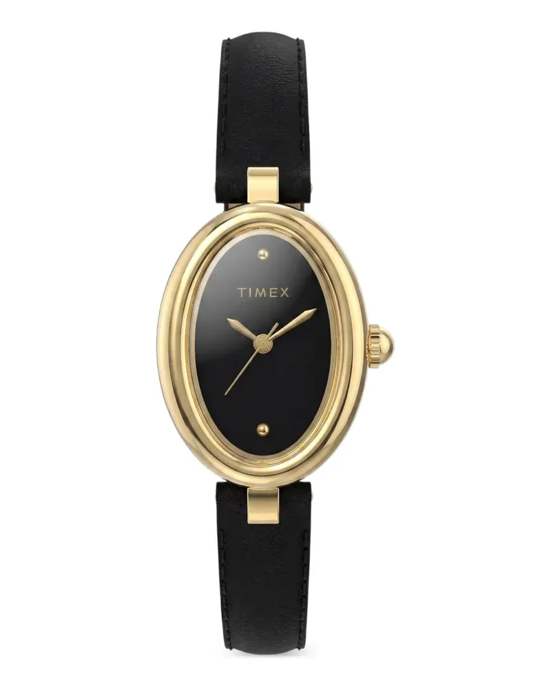 Timex Cavatina Luxe Armbanduhr 22mm - Schwarz Schwarz