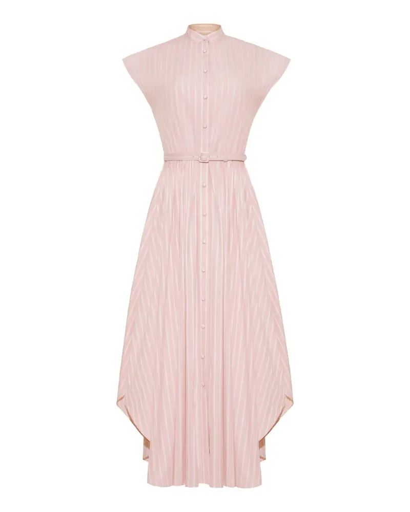 Adam Lippes Geneveive midi dress - Rosa Rosa