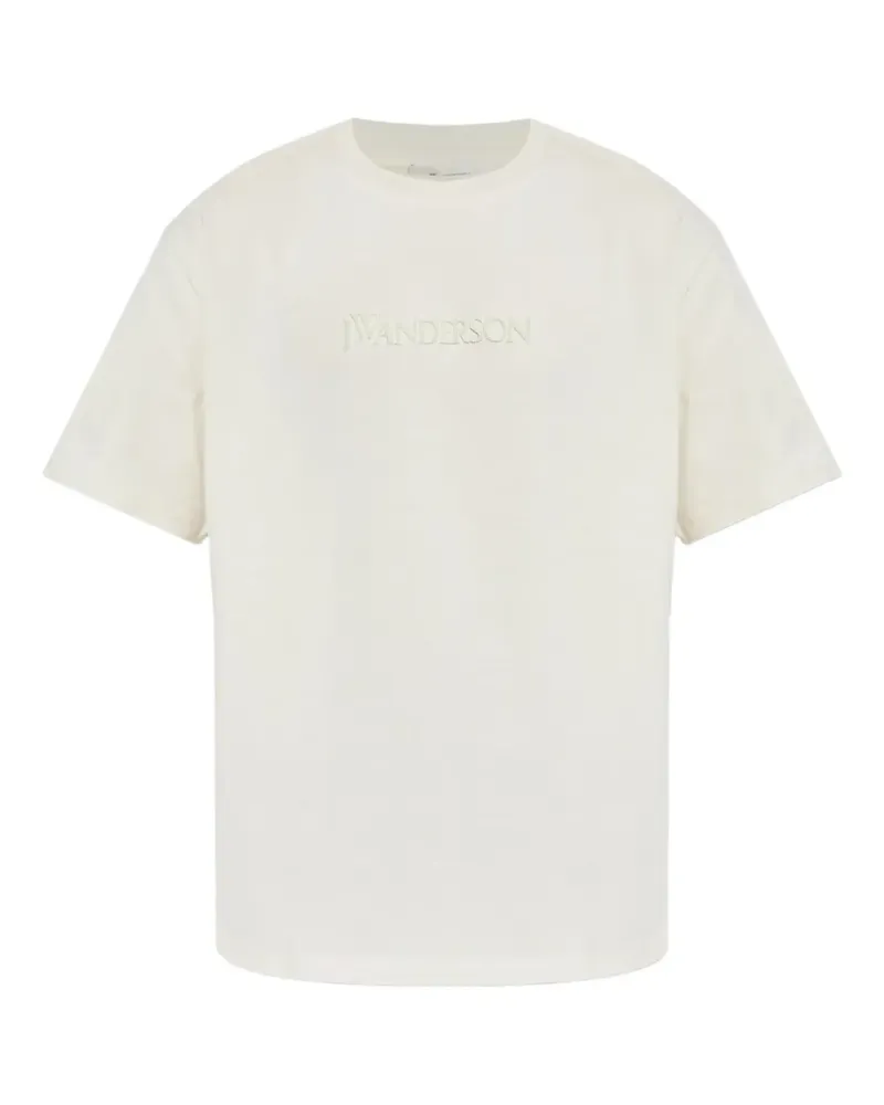 J.W.Anderson T-Shirt mit Logo-Stickerei - Weiß Weiß