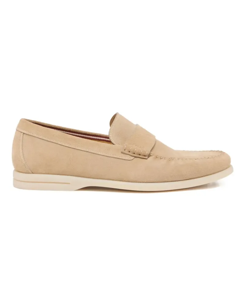 Bally Loafer mit mandelförmiger Kappe - Nude Nude