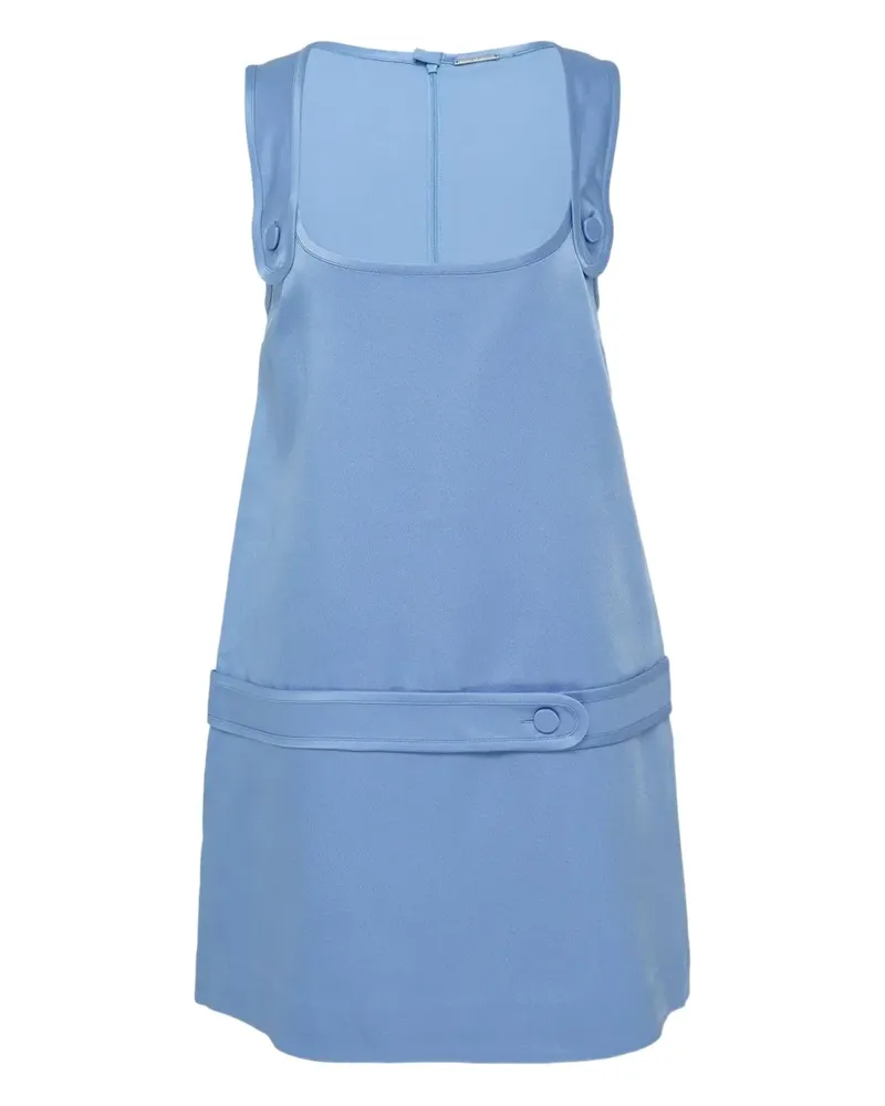 Alexis June square-neck mini dress - Blau Blau