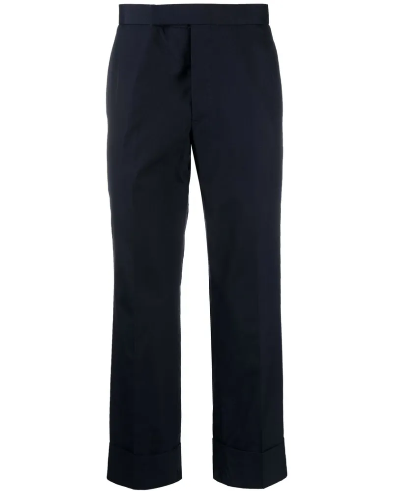 Thom Browne Klassische Cropped-Hose - Blau Blau