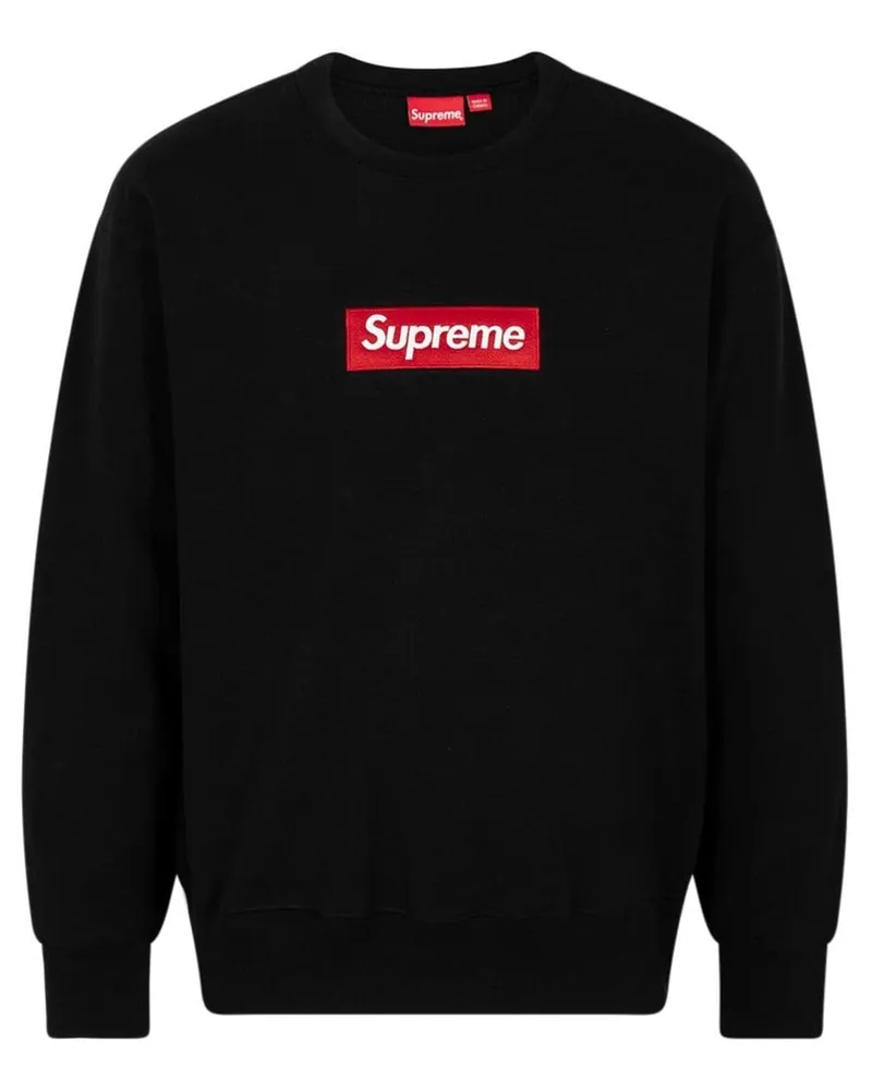 Supreme Being Sweatshirt mit Rundhalsausschnitt Schwarz