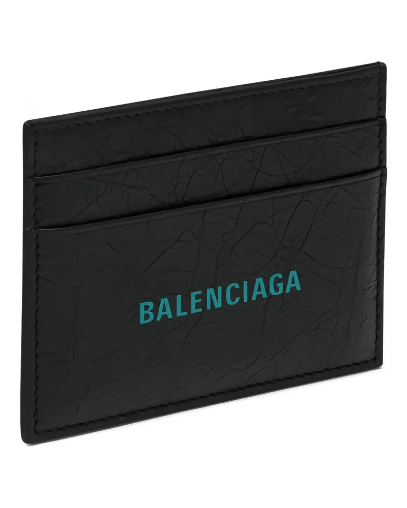 Balenciaga Klassisches Kartenetui - Schwarz Schwarz