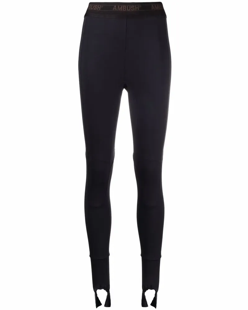 AMBUSH Leggings mit hohem Bund - Schwarz Schwarz