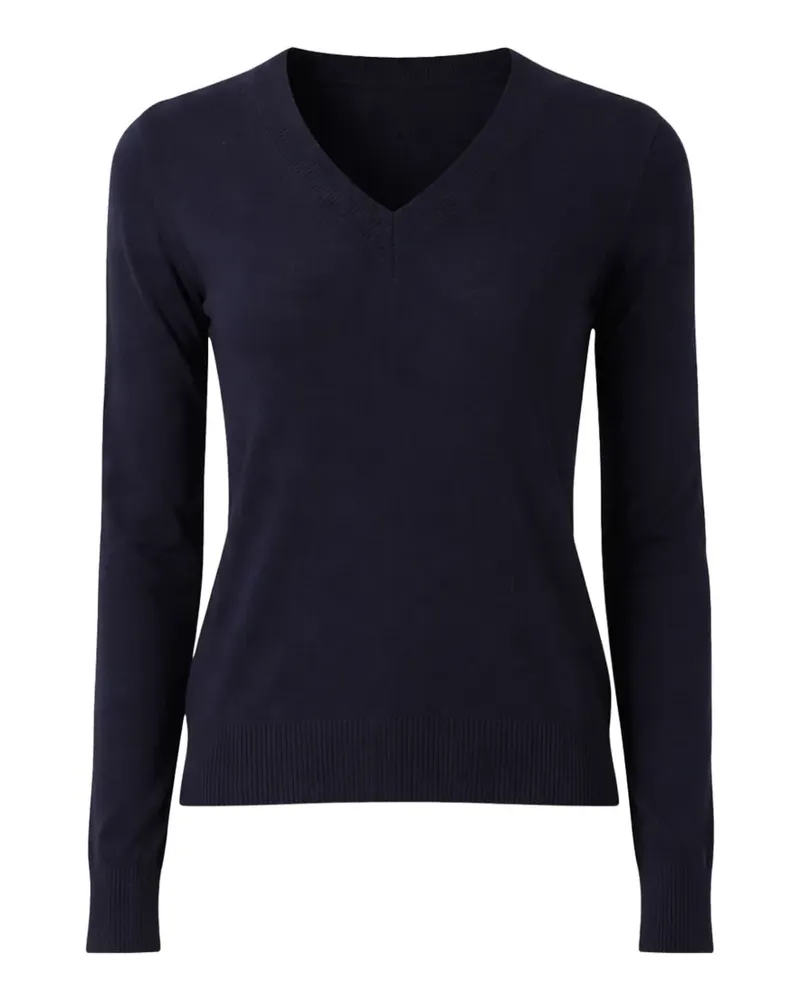 Max Mara V-neck sweater - Blau Blau