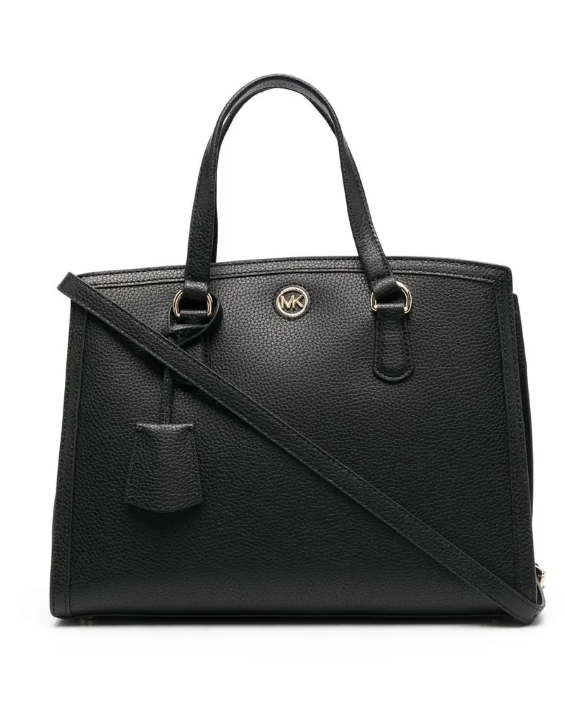 Michael Kors Mittelgroße Chantal Tote Bag - Schwarz Schwarz