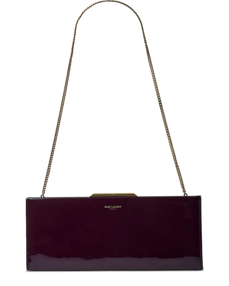 Saint Laurent Kleine Midnight Clutch - Rot Rot