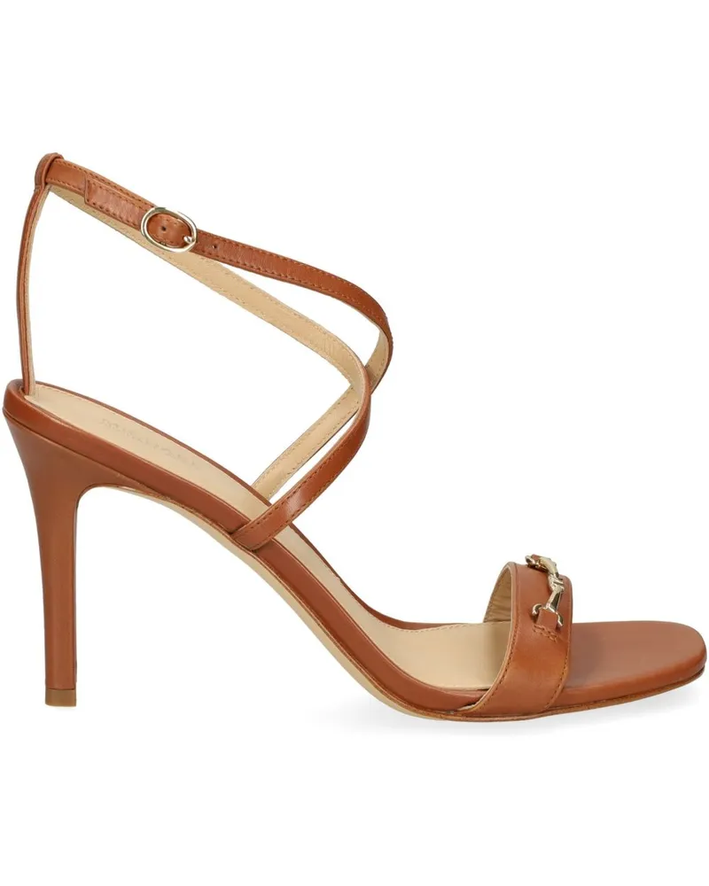 Michael Kors Leona Sandalen 89mm - Braun Braun