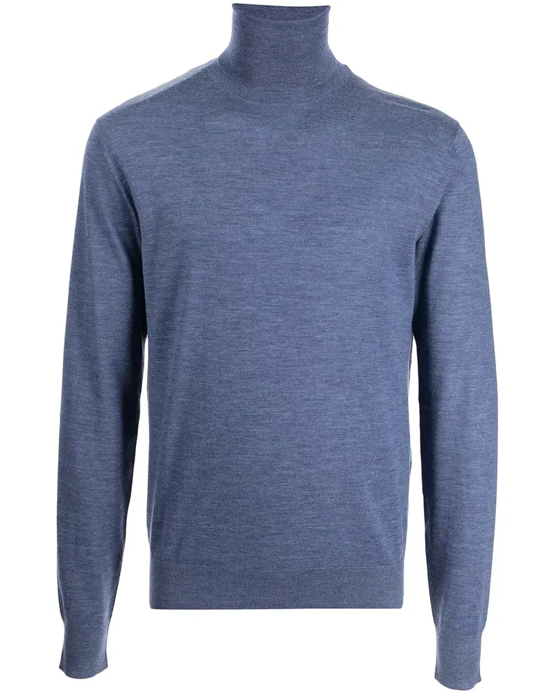 Dolce & Gabbana Kaschmirpullover mit Rollkragen - Blau Blau