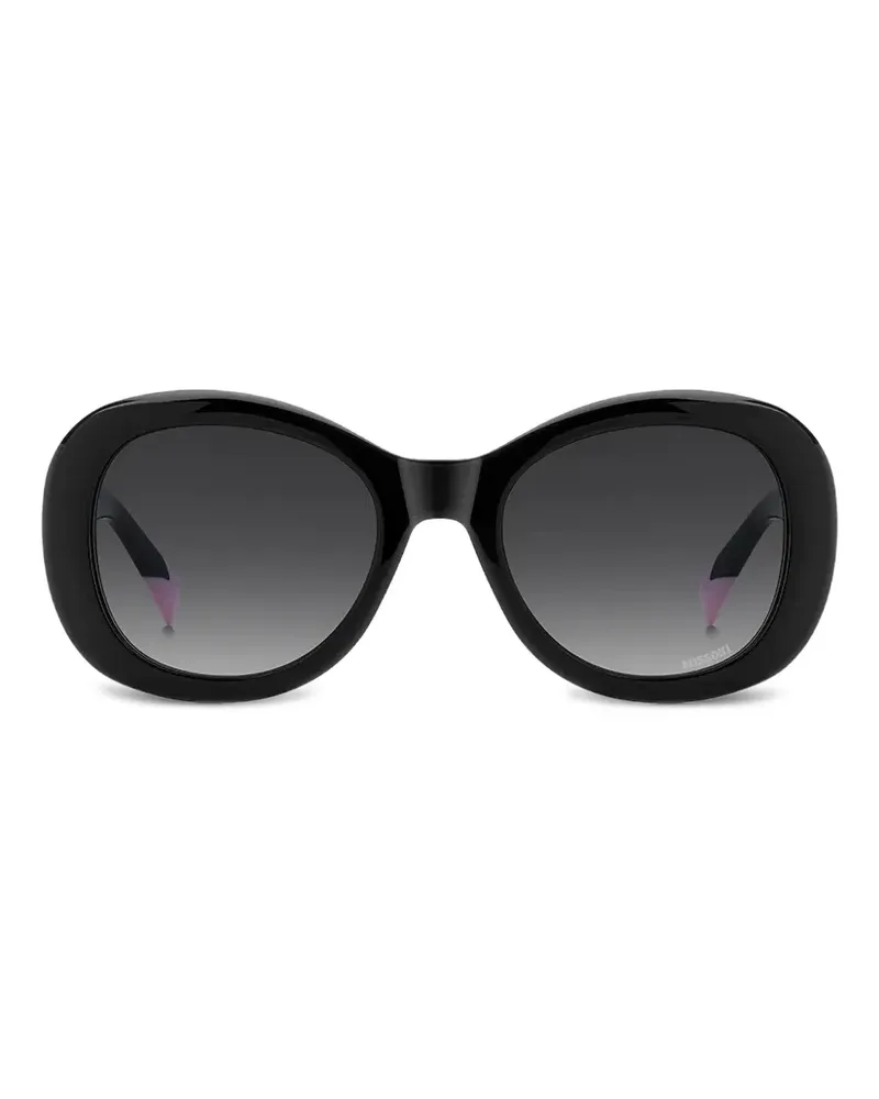 Missoni DNA Sonnenbrille mit ovalem Gestell - Schwarz Schwarz