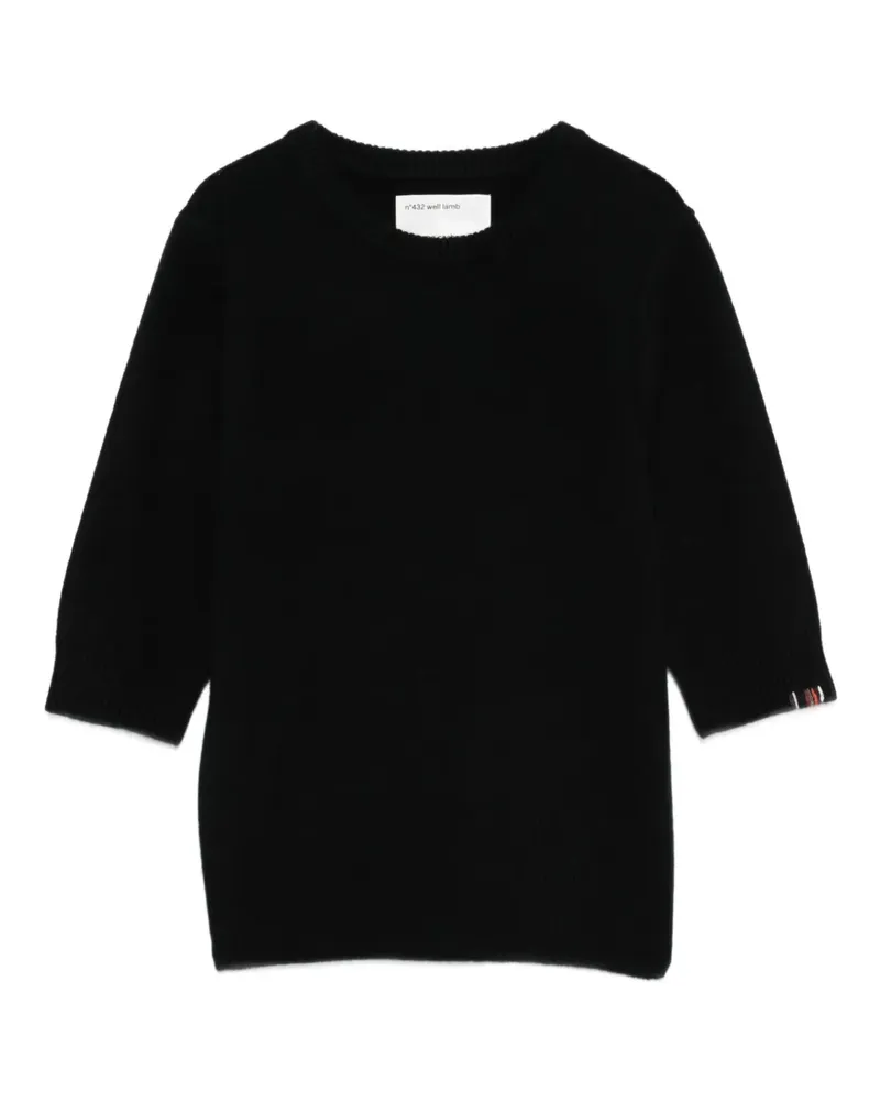 extreme cashmere Sweatshirt mit Rundhalsausschnitt - Schwarz Schwarz