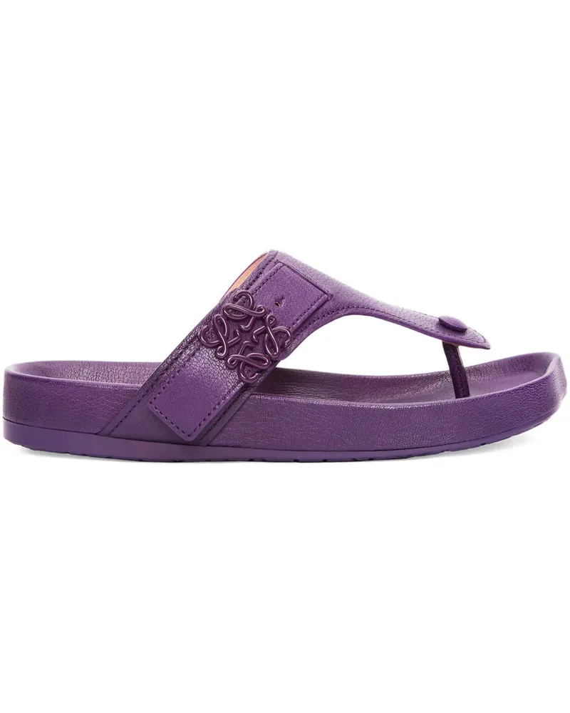 Loewe buckle-detail sandals - Violett Violett