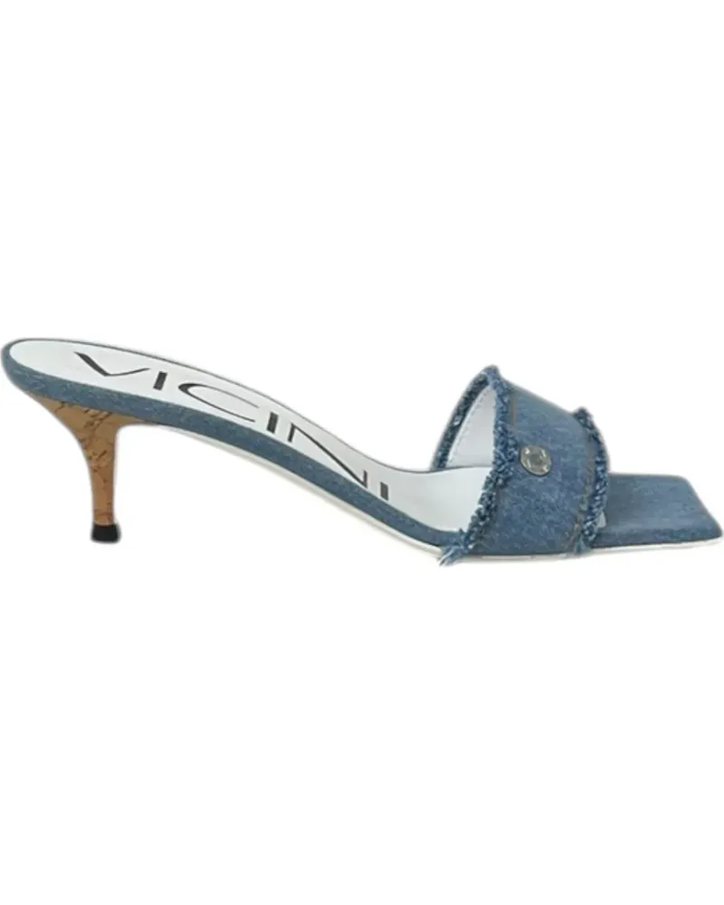 Vicini Ausgefranste Sandalen - Blau Blau