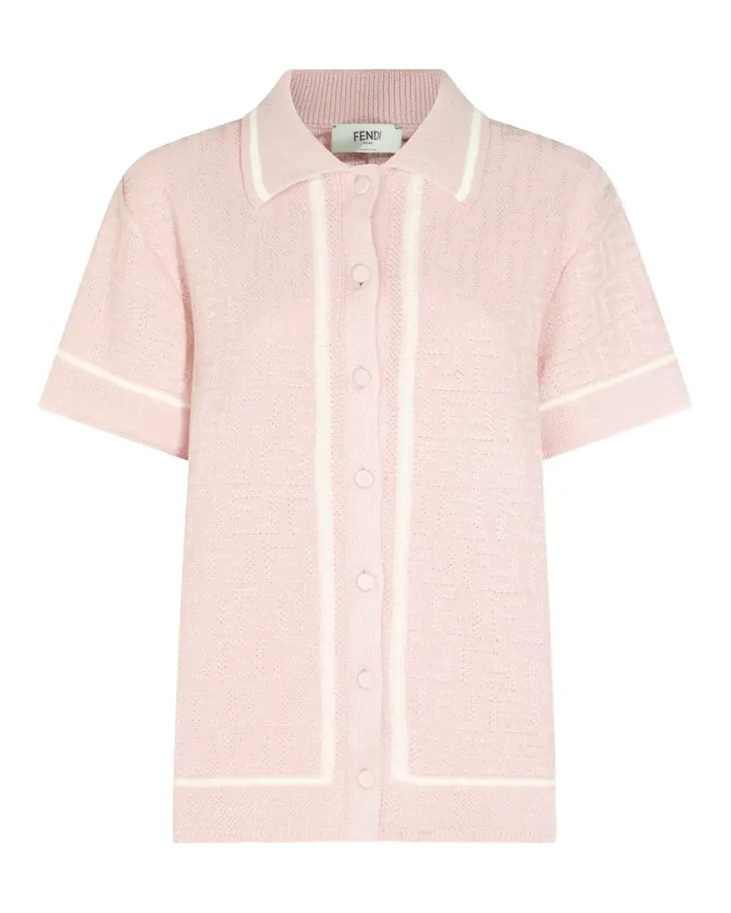 Fendi Poloshirt - Rosa Rosa