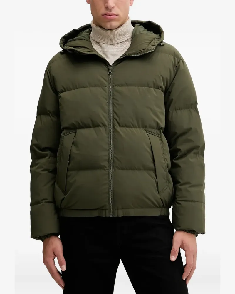 Benetton hooded padded jacket - Grün Grün